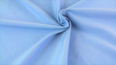 Viscose-Tricot, Jersey, Uni Hellblau